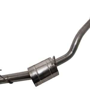 Rear Tailpipe & Silencer - ESR3538SS - DOUBLE SS