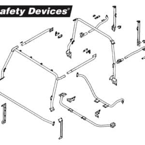 Safety Devices Roll Cage - RBL1387SSS - SAFETY DEV