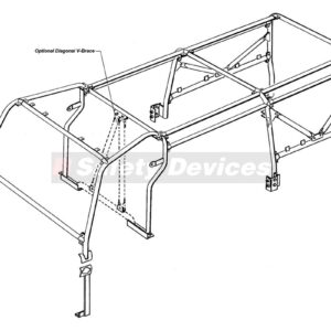 Safety Devices Roll Cage - RBL1837SSS - SAFETY DEV