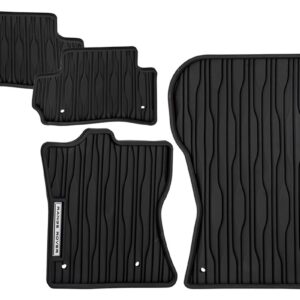 Front & Rear Contour Rubber Mat Set - VPLYS0413LR - LAND ROVER