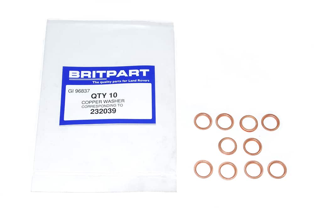 Copper Washer - 232039 - OEM - Vitesse Land Rover Parts Shop