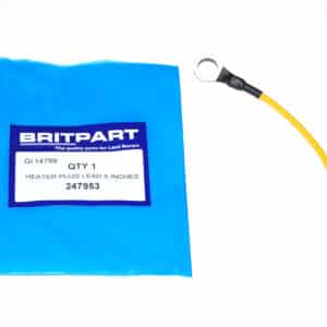Heater Plug Lead 5 Inches - 247953 - BRITPART
