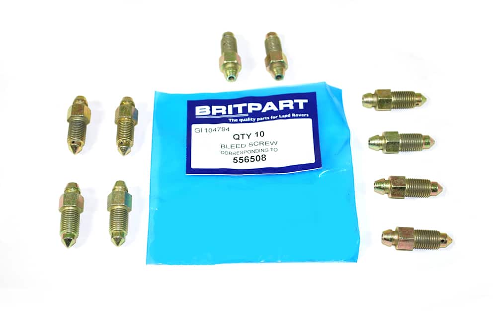 Bleed Screw - 556508 - BRITPART - Vitesse Land Rover Parts Shop