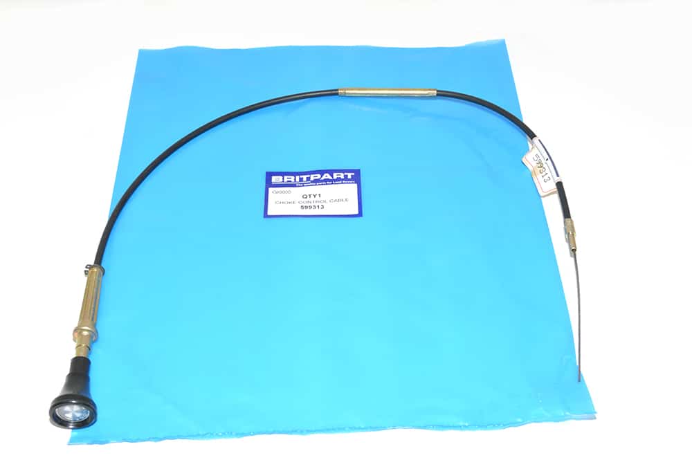 Choke Control Cable 599313 OEM Vitesse Land Rover Parts Shop