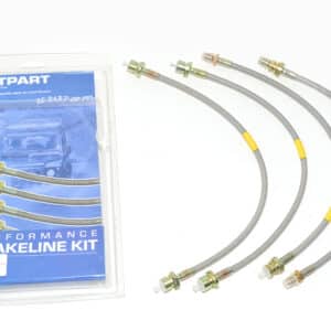 Stainless Brake Hose Kit - DA3401S - BRITPART