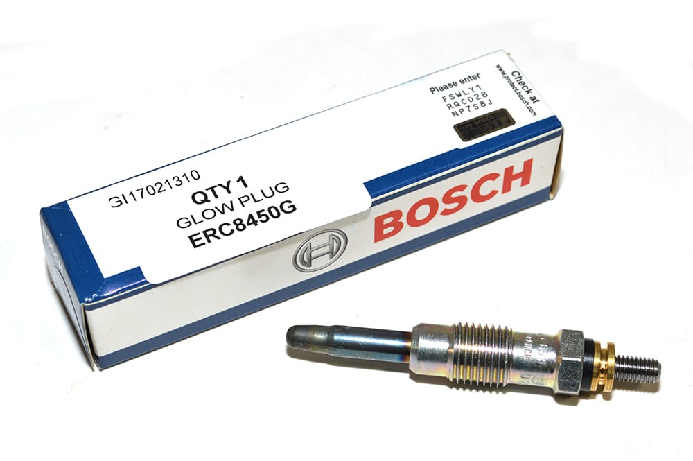 Glow Plug ERC8450G BOSCH Vitesse Land Rover Parts Shop