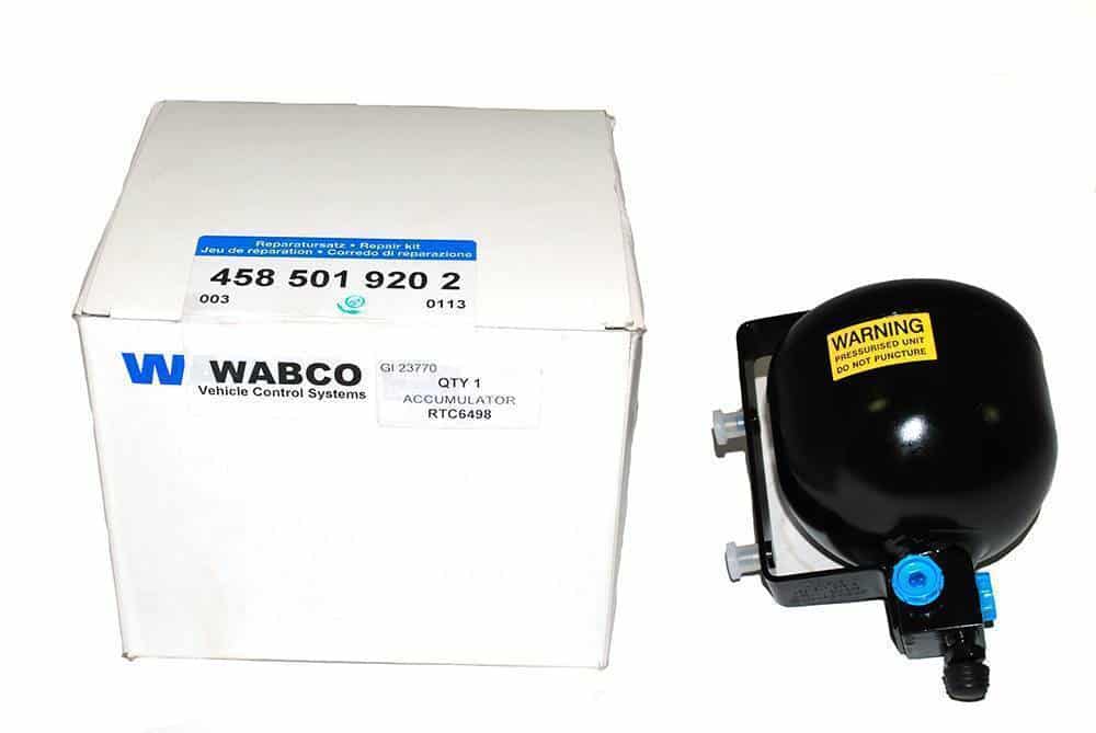 Accumulator RTC6498 WABCO Vitesse Land Rover Parts Shop