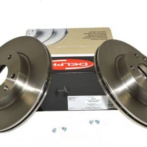 Brake Disc Vented (Pair) - SDB101070AP - DELPHI
