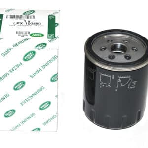 Oil Filter Assy Genuine - LPX100590LR - LAND ROVER