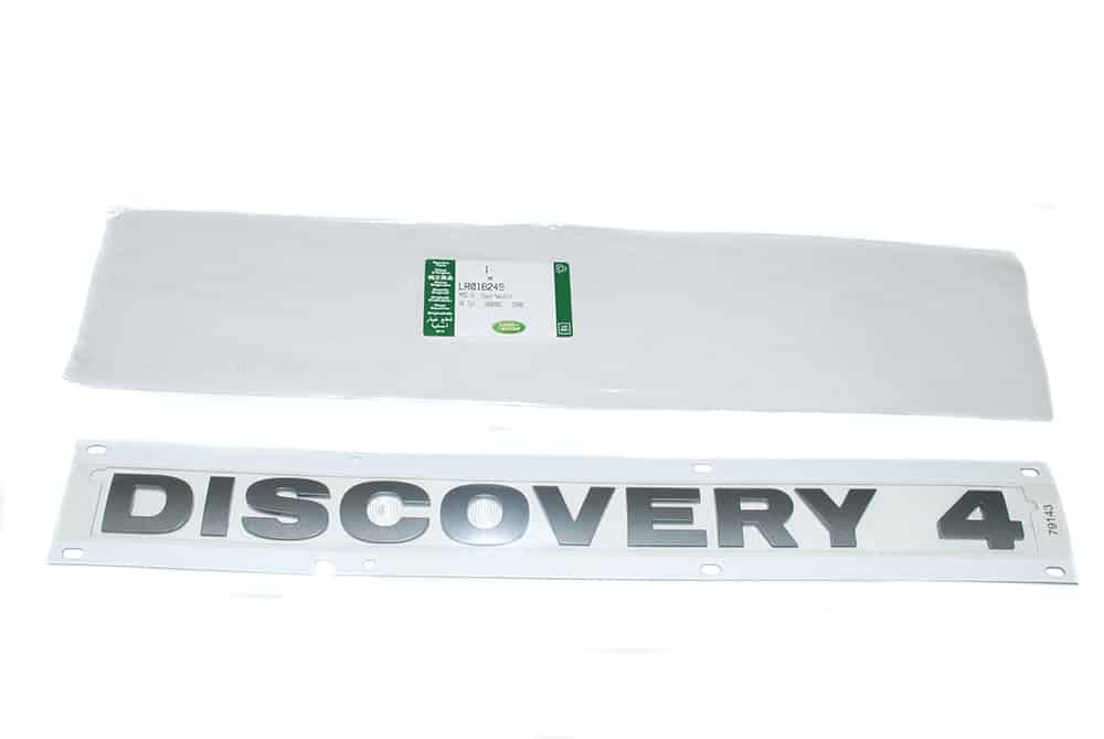 Decal Model Identification LR018249LR LAND ROVER Vitesse Land