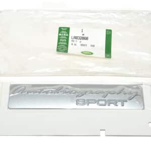 Name Plate Plastic - LR032868LR - LAND ROVER