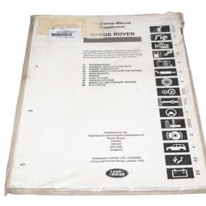 L-Man/Sup - LRL0009ENGLR - LAND ROVER
