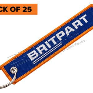 Embroidered Keyring X 25 - DA8114X - BRITPART