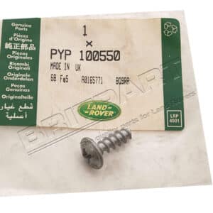 Screw - PYP100550LR - LAND ROVER