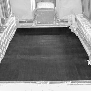 Swb Ribbed Rubber Loadspace Mat - 331401 - BRITPART