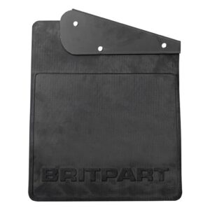 Rear Britpart Branded Mudflap - Black Logo - CAT500450PMA - BRITPART