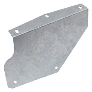Bracket - Mudflap - Galvanised - CAX100070GALV - BRITPART