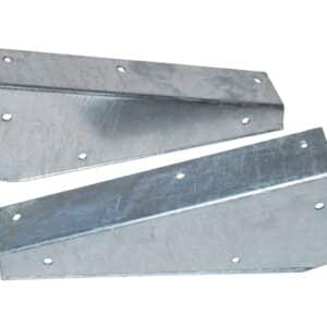 Galvanised Mudflap Brackets - DA1187 - BRITPART