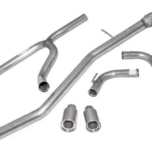 Stainless Steel Exhaust System - DA1944 - DOUBLE SS