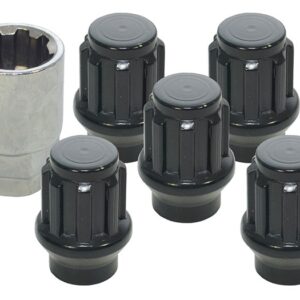 Set Of 5 Locking Wheel Nuts And Key - DA2475 - MACH5