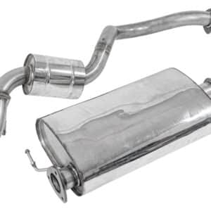 Stainless Steel Exhaust System - DA2773 - DOUBLE SS