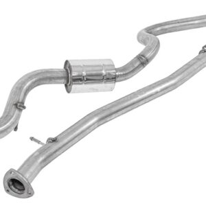 Stainless Steel Sports Exhaust System - DA2776 - DOUBLE SS
