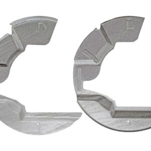 Galvanised Brake Mud Shields - DA2860 - BRITPART