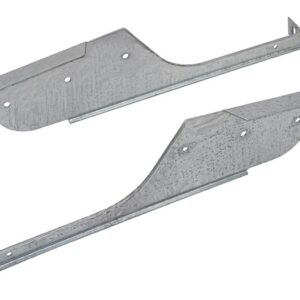 Pair Of Galv Rear Mudflap Brackets - DA2950 - BRITPART