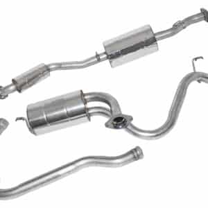 Stainless Steel Exhaust System - DA4231 - DOUBLE SS