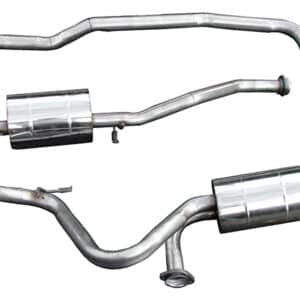 Stainless Steel Exhaust System - DA4233 - DOUBLE SS