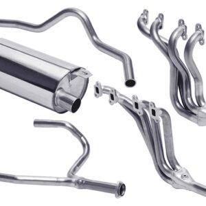 Stainless Steel Sports Exhaust System - DA4236 - DOUBLE SS