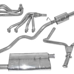 Stainless Steel Sports Exhaust System With Tubular Manifold - DA4242 - DOUBLE SS