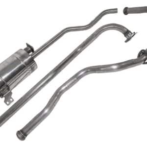 Stainless Steel Exhaust System - DA4528LHD - DOUBLE SS