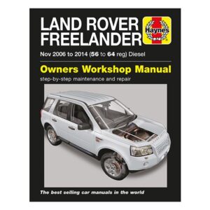 Freelander (Nov 06-14) 56 To 64 Diesel Workshop Manual - DA4588 - HAYNES