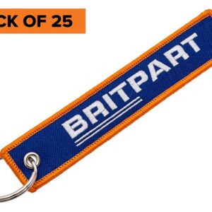 Embroidered Keyring X 25 - DA8114X - BRITPART