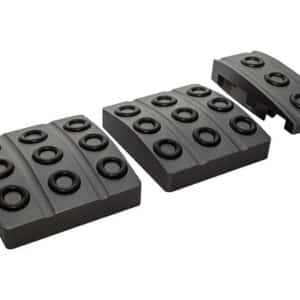 Defender Td5/Tdci Alu Pedal Covers ? Grey - DA8859 - BRITPART