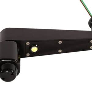 Billet Wing Mirror Arms With Puddle Light - DA8860 - OPTIMILL
