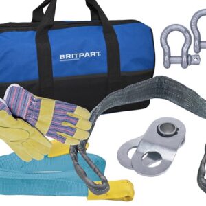Starter Winch Recovery Kit With Tow Strap - DB1017 - BRITPART