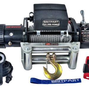 Britpart Pulling Power Winch - DB12000I24 - BRITPART