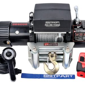 Britpart Pulling Power Winch - DB6000 - BRITPART
