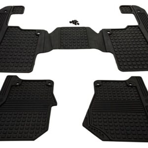 Front & Rear Floor Rubber Mat Set - EAH500052PMALR - LAND ROVER