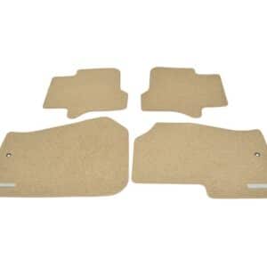 Front & Rear Contour Carpet Set With Rubber Backing - LR006433LR - LAND ROVER