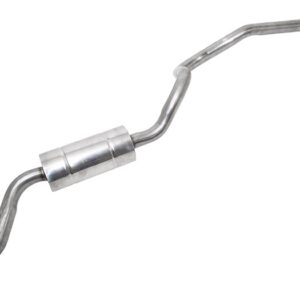 Rear Tailpipe & Silencer - NRC7842SS - DOUBLE SS