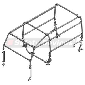Safety Devices Roll Cage - RBL1907SSS - SAFETY DEV