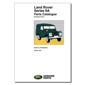 Parts Catalogue - RTC9840CC - BROOKLANDS