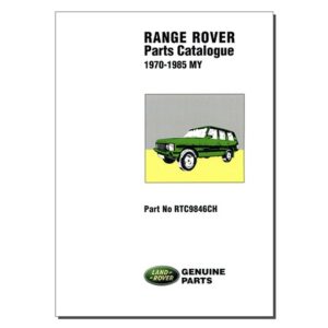 Parts Catalogue - RTC9846CH - BROOKLANDS