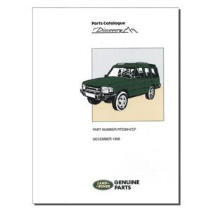 Parts Catalogue - RTC9947CF - BROOKLANDS