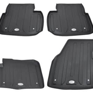 Front & Rear Contour Rubber Mat Set - VPLCS0278LR - LAND ROVER