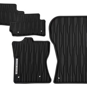 Front & Rear Contour Rubber Mat Set - VPLYS0413LR - LAND ROVER