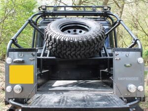 Safety Devices Lift-up Spare Wheel Carrier